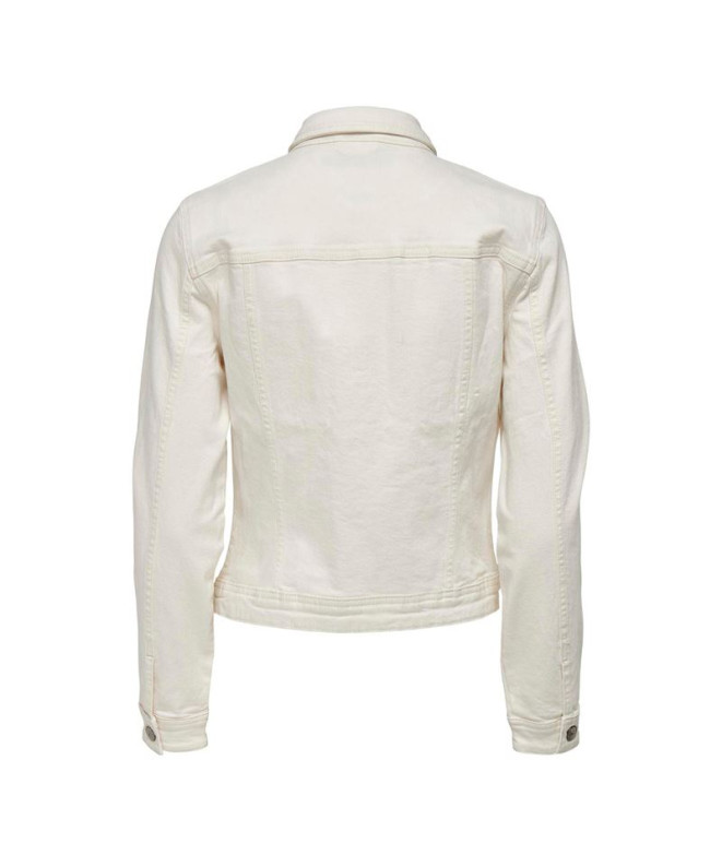 Chaqueta Only Onltia Dnm Col Pim Ecru Mujer
