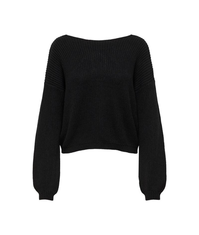 Moletom Only Onlxenia L/S Knt Noos Mulher Preto