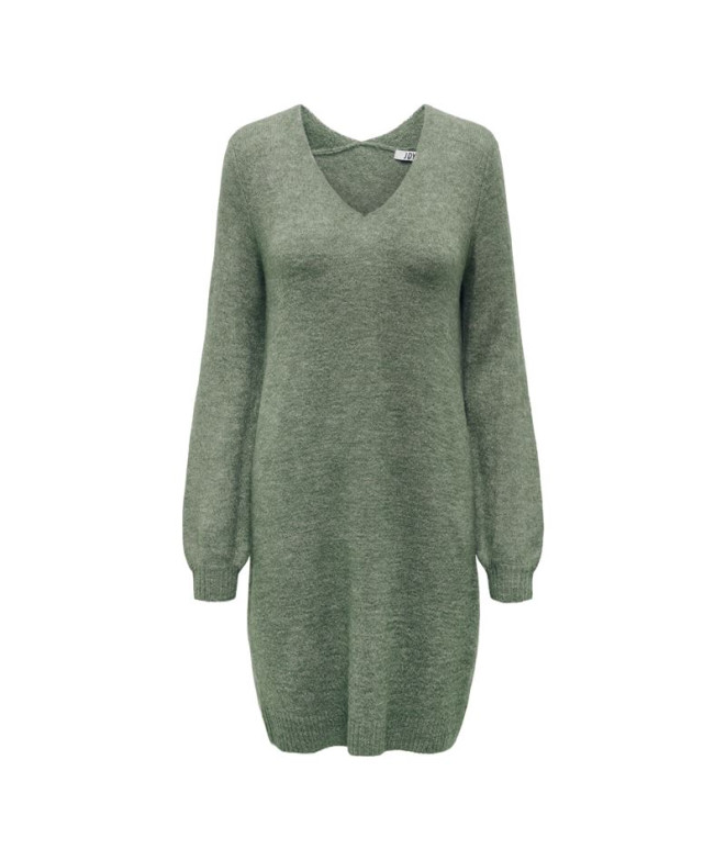 Vestido Only Jdyelanora L/S V-Neck Knt Noos Mulher Kalamata