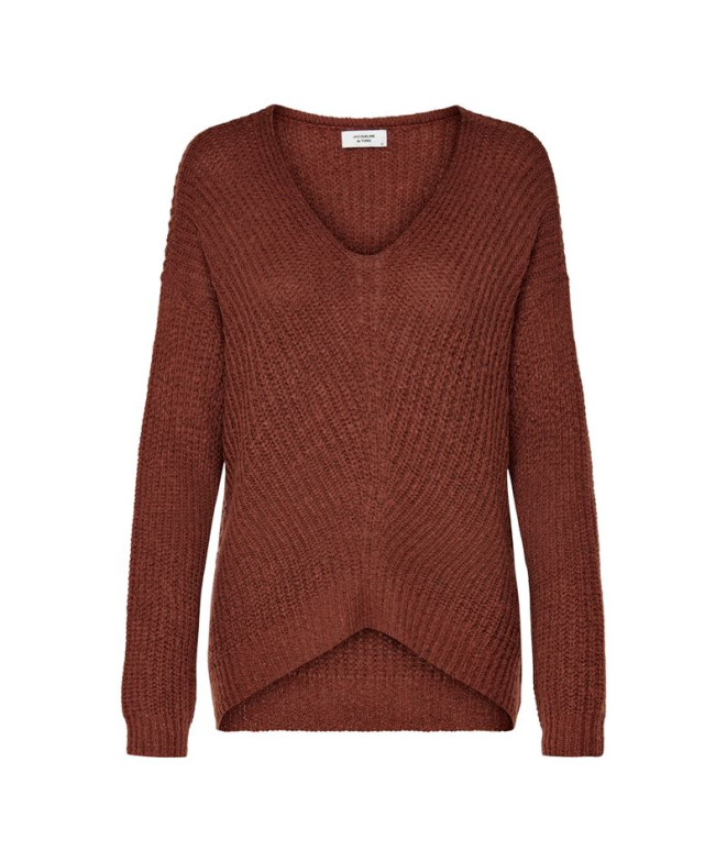 Sudadera Only Jdynew Megan L/S Knt Noos Mujer Smoked Paprika