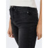 Calça Only Onlblush Mid Sk Dnm Rea1099 Noos Mulher Preto Denim