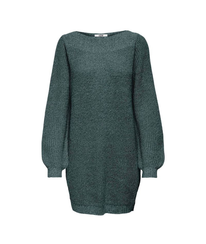 Vestido Only Jdywhitney Megan L/S Boat Knt Noos North Atlantic Detai Mujer