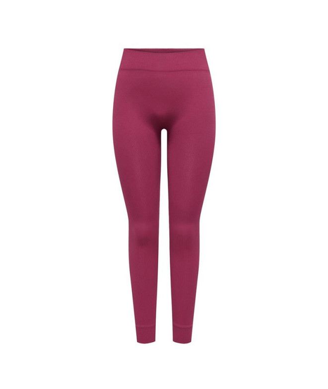Pantalón Only Onpjaia Life Hw Seam Tights Noos Beaujolais Mujer