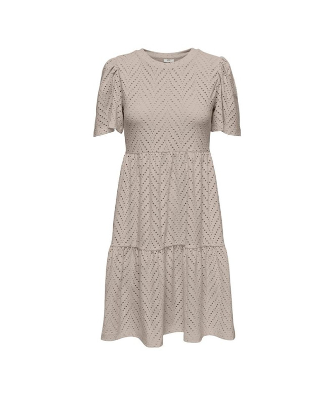 Vestido Only Jdycarla Cathinka S/S Noos Mujer Chateau Gris