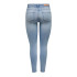Pantalón Only Onlblush Mid Sk Ak Dnm Rea685 Noos Light Medium Blue De Mujer