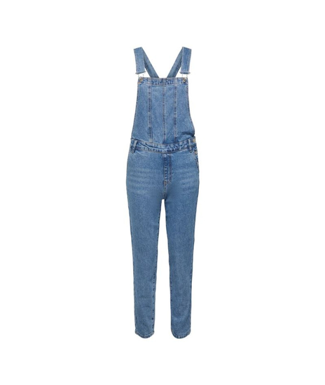 Pantalón Only Onlpercy Overall Dnm Mae06 Noos  Mujer Light Blue Denim