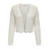 Chaqueta Only Onlnola 7/8 Life Open Knt Noos Mujer Cloud Dancer