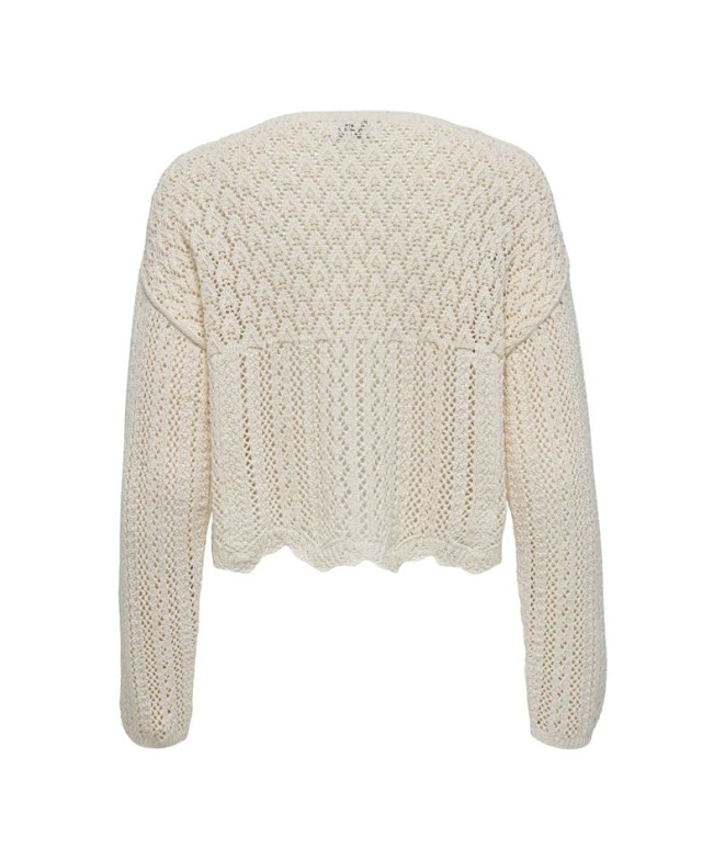 Chaqueta Only Onlnola 7/8 Life Open Knt Noos...