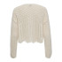 Chaqueta Only Onlnola 7/8 Life Open Knt Noos Mujer Cloud Dancer