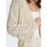 Chaqueta Only Onlnola 7/8 Life Open Knt Noos Mujer Cloud Dancer