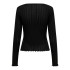 Camiseta Only Onlcarlotta L/S Noos Preto Mulher