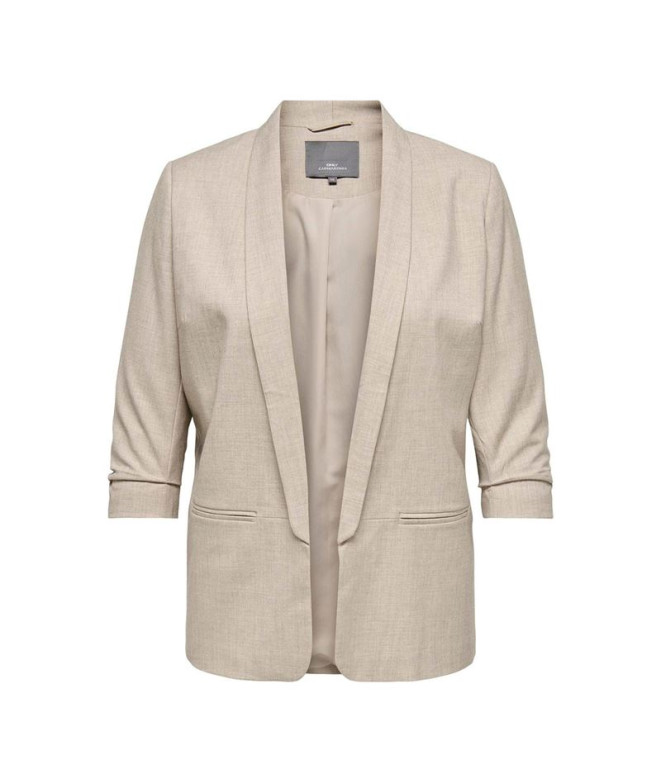 Chaqueta Only Carelly 3/4 Life Tlr Noos White Pepper Detail: Mujer