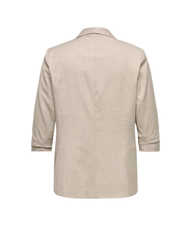 Chaqueta Only Carelly 3/4 Life Tlr Noos White...