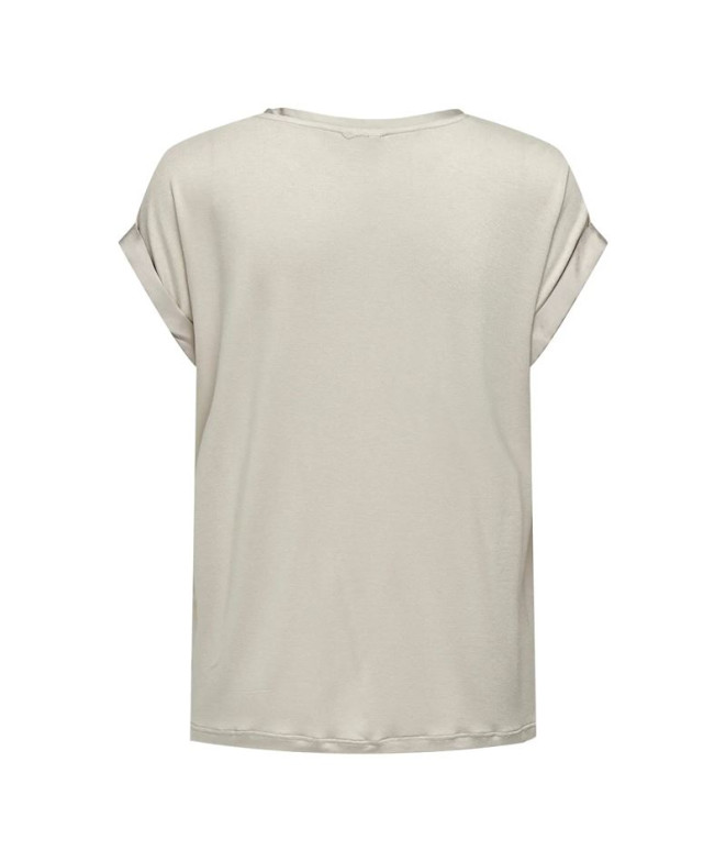 Camiseta Only Onllieke S/S Satin Mix Noos...