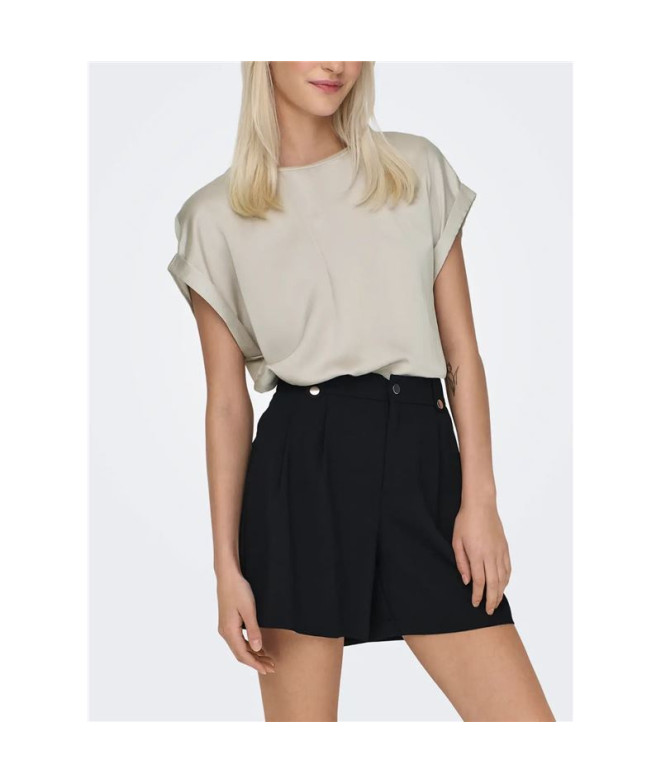 Camiseta Only Onllieke S/S Satin Mix Noos Mujer...