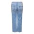 Calça Only Carwilly Hw Wide Dnm Tai006 Noos Mulher Light Azul Denim