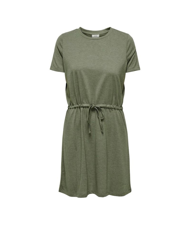 Vestido Only Jdydalila S/S String Noos Deep Lichen Green De Mujer