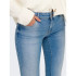 Calça Only Onlblush Lw Flared Dnm Rea155 Noos Mulher Light Medium Azul