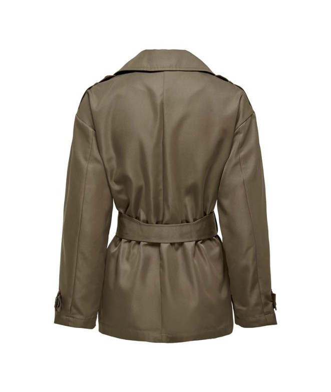 Chaqueta Only Onlline Short Trenchcoat Otw...