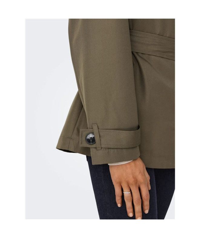 Chaqueta Only Onlline Short Trenchcoat Otw...