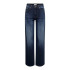Calça Only Onlmadison Blush Hw Wide Dnm Rea081 Noos Mulher Azul Escuro Denim