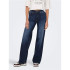 Calça Only Onlmadison Blush Hw Wide Dnm Rea081 Noos Mulher Azul Escuro Denim