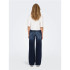 Calça Only Onlmadison Blush Hw Wide Dnm Rea081 Noos Mulher Azul Escuro Denim