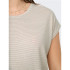 Camiseta Only Onlclaudia S/S Glitter Noos Mulher Cloud Dancer