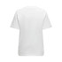 Camiseta Only Onlmonja S/S Noos Mujer Blanco