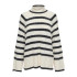 Sudadera Only Jdymiley L/S Long Stripe Pullov Knt Mujer Dark Gris Melange