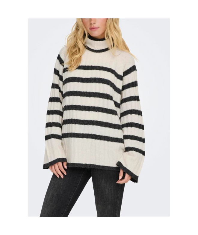 Sudadera Only Jdymiley L/S Long Stripe Pullov...