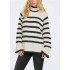 Sudadera Only Jdymiley L/S Long Stripe Pullov Knt Mujer Dark Gris Melange