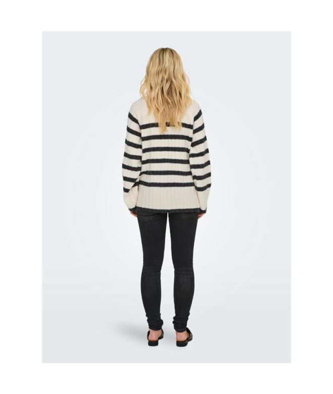 Sudadera Only Jdymiley L/S Long Stripe Pullov...