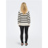 Sudadera Only Jdymiley L/S Long Stripe Pullov Knt Mujer Dark Gris Melange