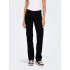 Pantalón Only Onlblush Mid Straight Dnm Rea2343 Noos Mujer Negro Denim