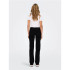Pantalón Only Onlblush Mid Straight Dnm Rea2343 Noos Mujer Negro Denim
