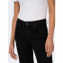 Calça Only Onlblush Mid Straight Dnm Rea2343 Noos Mulher Preto Denim