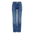 Pantalón Only Onlblush Mid Straight Dnm Rea12187 Noos Mujer Medium Azul Denim