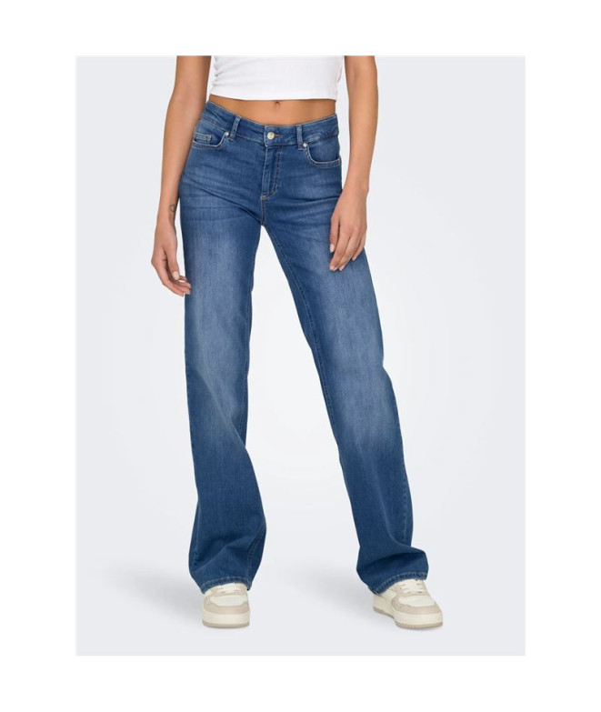 Pantalón Only Onlblush Mid Straight Dnm...