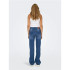 Pantalon Only Onlblush Mid Straight Dnm Rea12187 Noos Femme Medium Bleu Denim