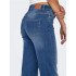 Pantalón Only Onlblush Mid Straight Dnm Rea12187 Noos Mujer Medium Azul Denim