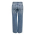 Pantalón Only Onlella Mw Straight Tai519 Dnm Noos Mujer Medium Azul Denim