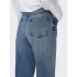 Pantalón Only Onlella Mw Straight Tai519 Dnm Noos Mujer Medium Azul Denim