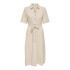 Vestido Only Jdysay 2/4 Midi Noos Mulher Aveia
