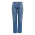 Pantalón Only Onllumi Mw Mom Straight Dnm Pim920 Noos Mujer Medium Azul Denim