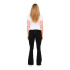 Pantalón Only Olmrain Life Reg Push Up Flared Noos Black Denim Mujer