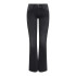 Pantalón Only Onlblush Lw Flared Dnm Rea1099 Noos Mujer Negro Denim