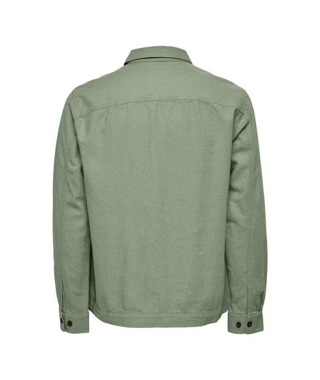 Chemise Only & Sons Onskennet Ls Linen Over...