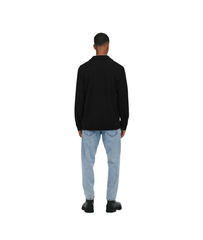 Chemise Only & Sons Onsnewkodyl Over Noos Noir...