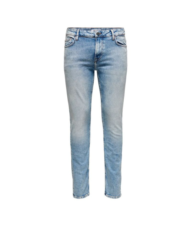 Pantalón Only & Sons Onsloom Slim Lmb 1409 Fg Dnm Noos Hombre Azul Denim